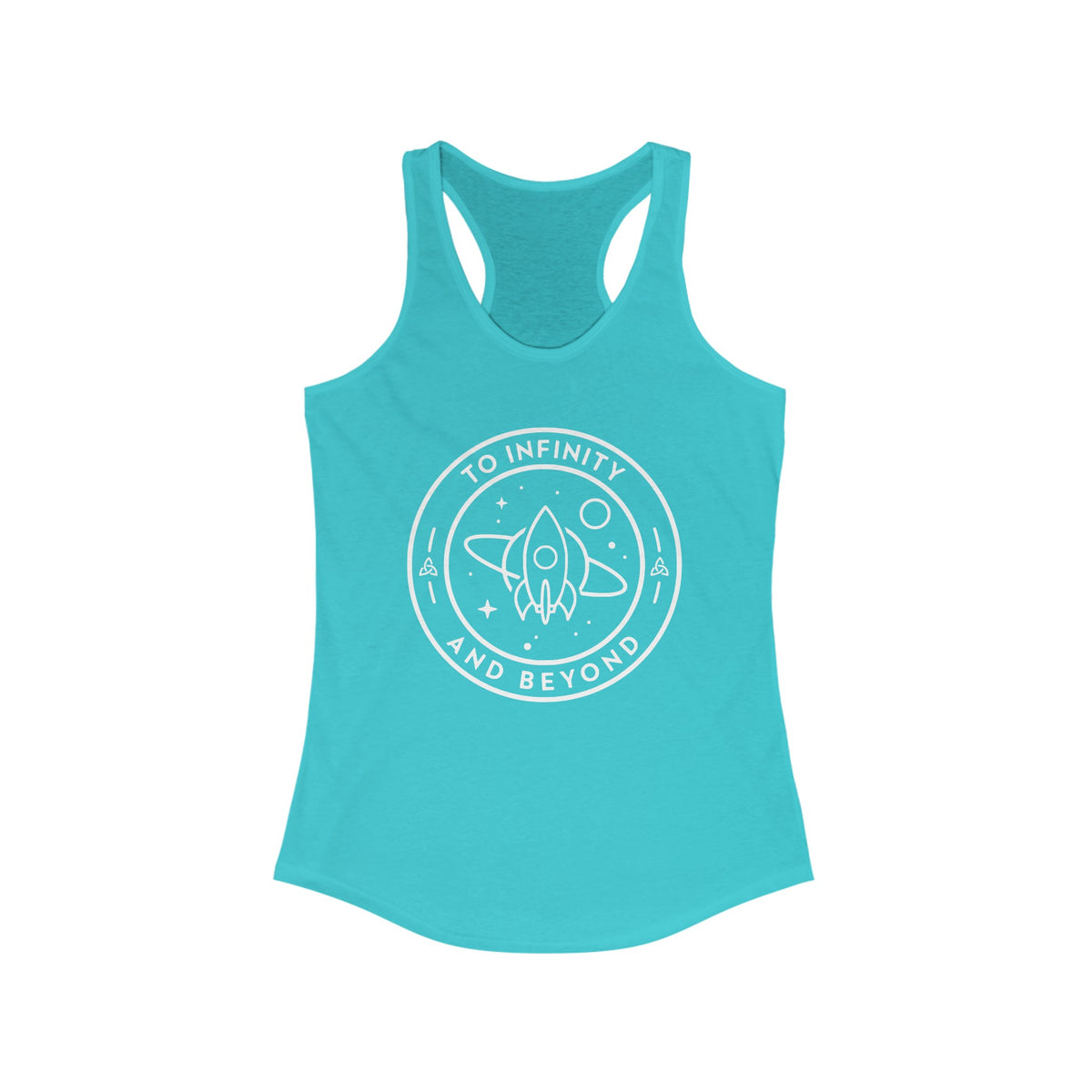 To Infinity and Beyond Women's Next Level Ideal Racerback Tank