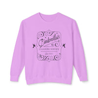 Cinderella's Cleaning Service Unisex Lightweight Comfort Colors Crewneck Sweatshirt