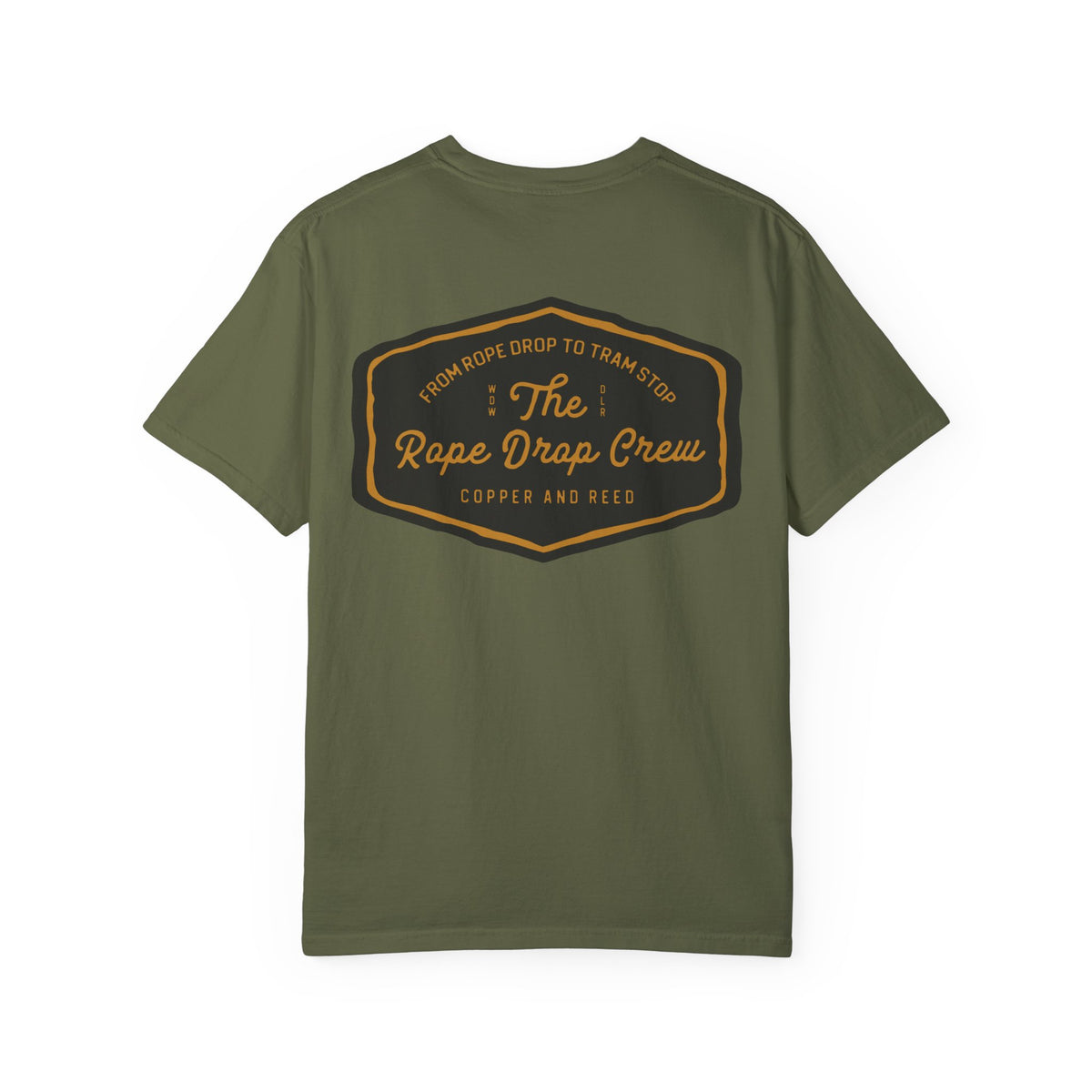 The Rope Drop Crew Comfort Colors Unisex Garment-Dyed T-shirt