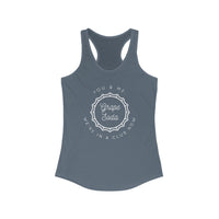 You &  Me We're in a Club Women's Next Level Ideal Racerback Tank