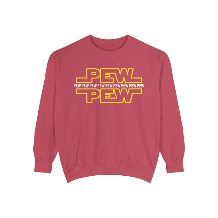 PEW PEW PEW Comfort Colors Unisex Garment-Dyed Sweatshirt