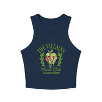 The Villains Social Club Women's Micro Rib Racer Tank Top