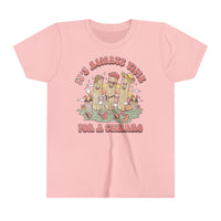 It's Always Time For A Churro Bella Canvas Youth Short Sleeve Tee