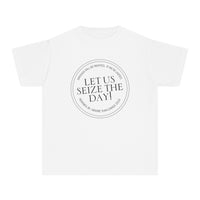 Let Us Seize The Day Comfort Colors Youth Midweight Tee