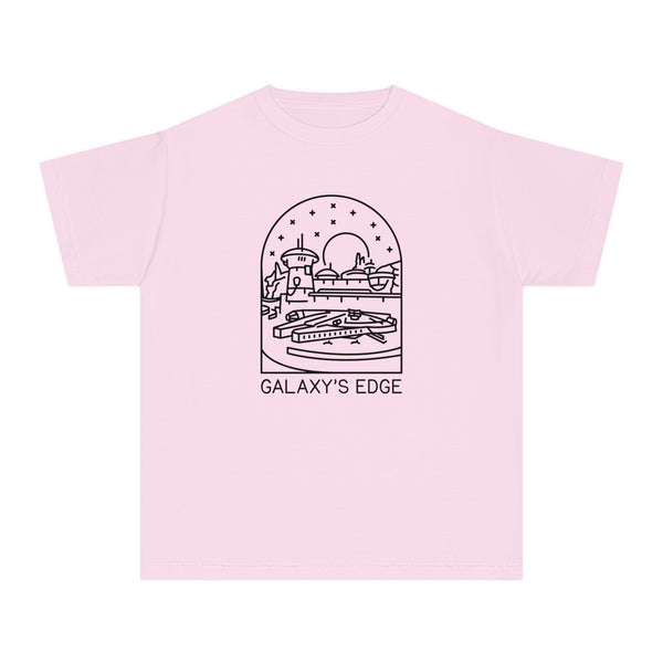 Galaxy's Edge Comfort Colors Youth Midweight Tee
