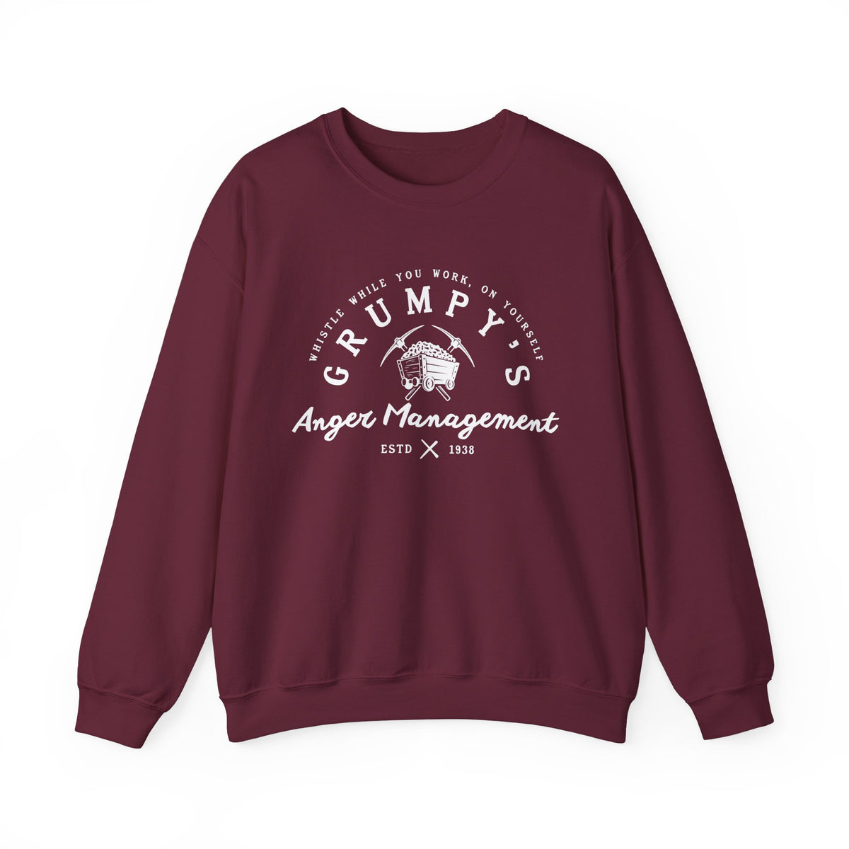 Grumpy's Anger Management Unisex Heavy Blend™ Crewneck Sweatshirt