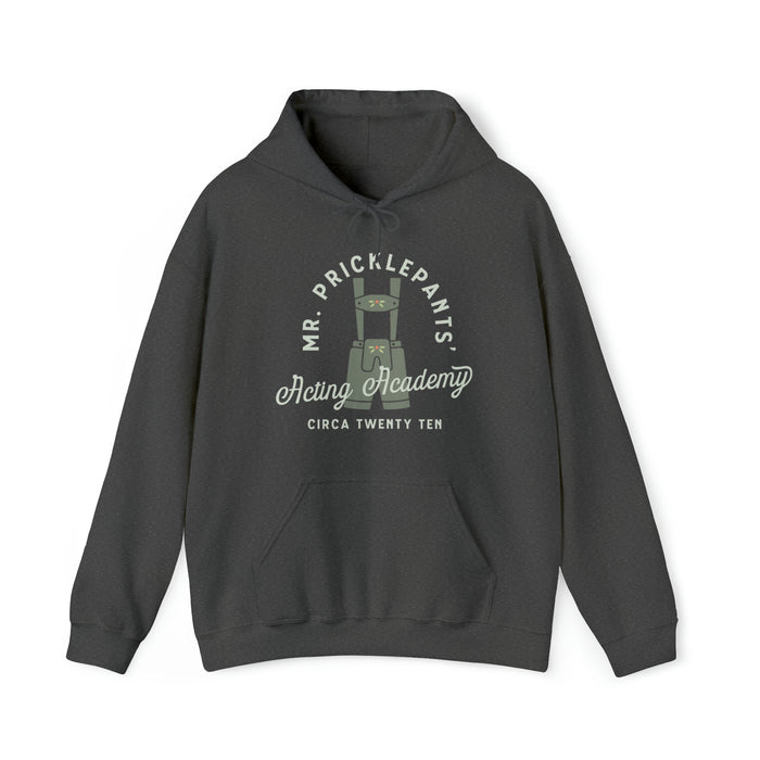 Mr. Pricklepants’ Acting Academy Gildan Unisex Heavy Blend™ Hooded Sweatshirt