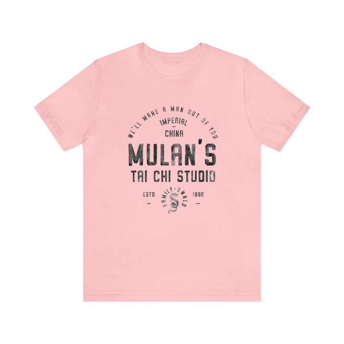 Mulan’s School Of Martial Arts Bella Canvas Unisex Jersey Short Sleeve Tee