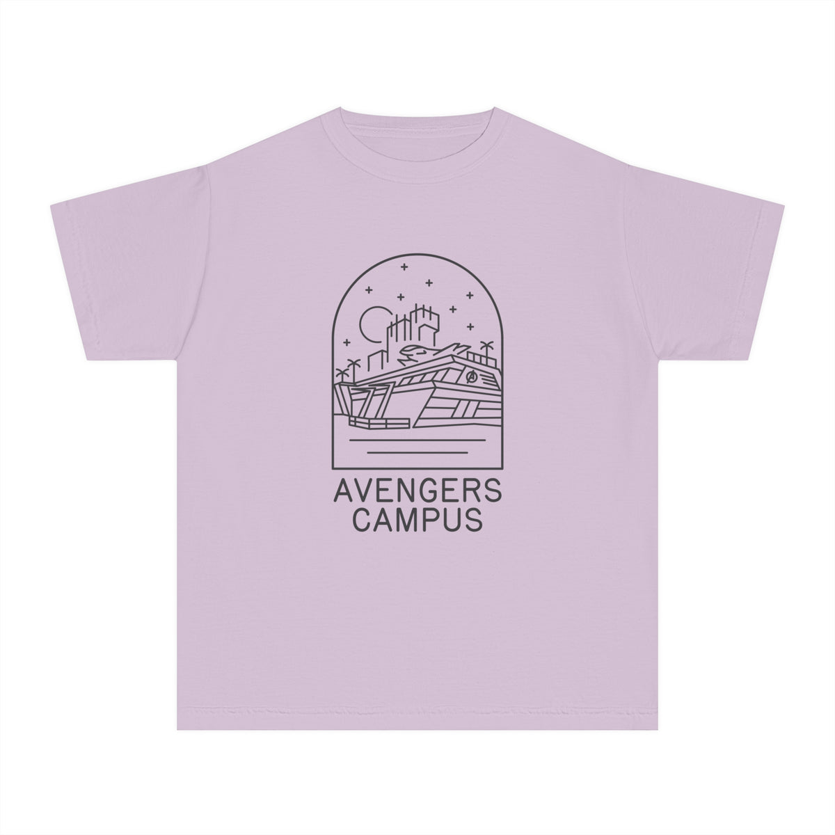 Avengers Campus Comfort Colors Youth Midweight Tee