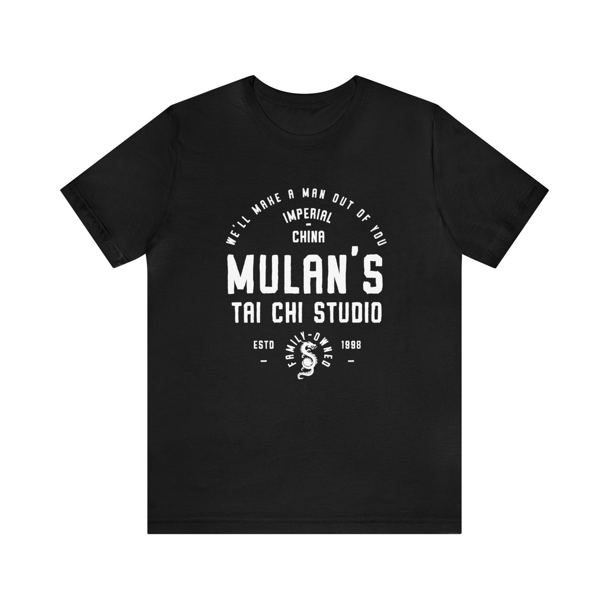 Mulan’s School Of Martial Arts Bella Canvas Unisex Jersey Short Sleeve Tee