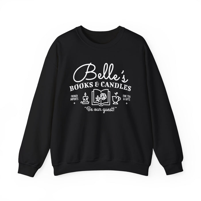 Belle's Books & Candles Gildan Unisex Heavy Blend™ Crewneck Sweatshirt