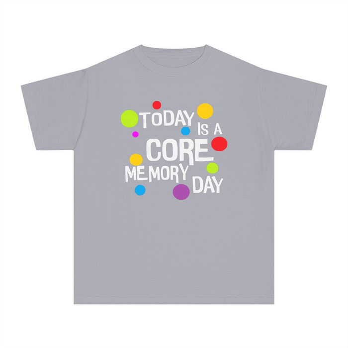 Core Memory Day Comfort Colors Youth Midweight Tee