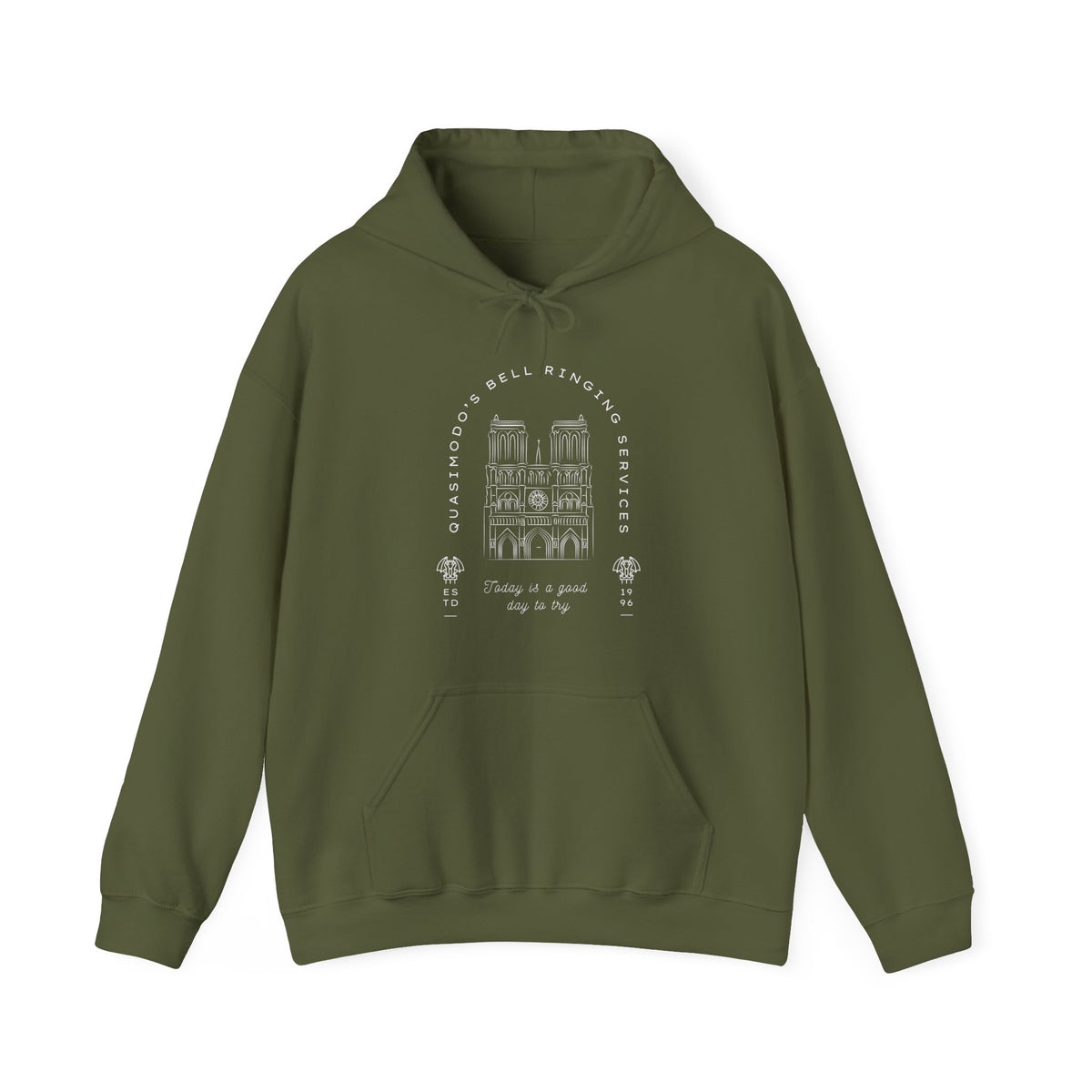 Quasimodo's Bell Ringing Services Gildan Unisex Heavy Blend™ Hooded Sweatshirt