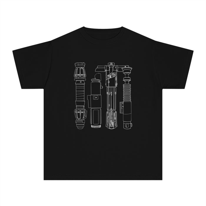 Lightsabers Comfort Colors Youth Midweight Tee