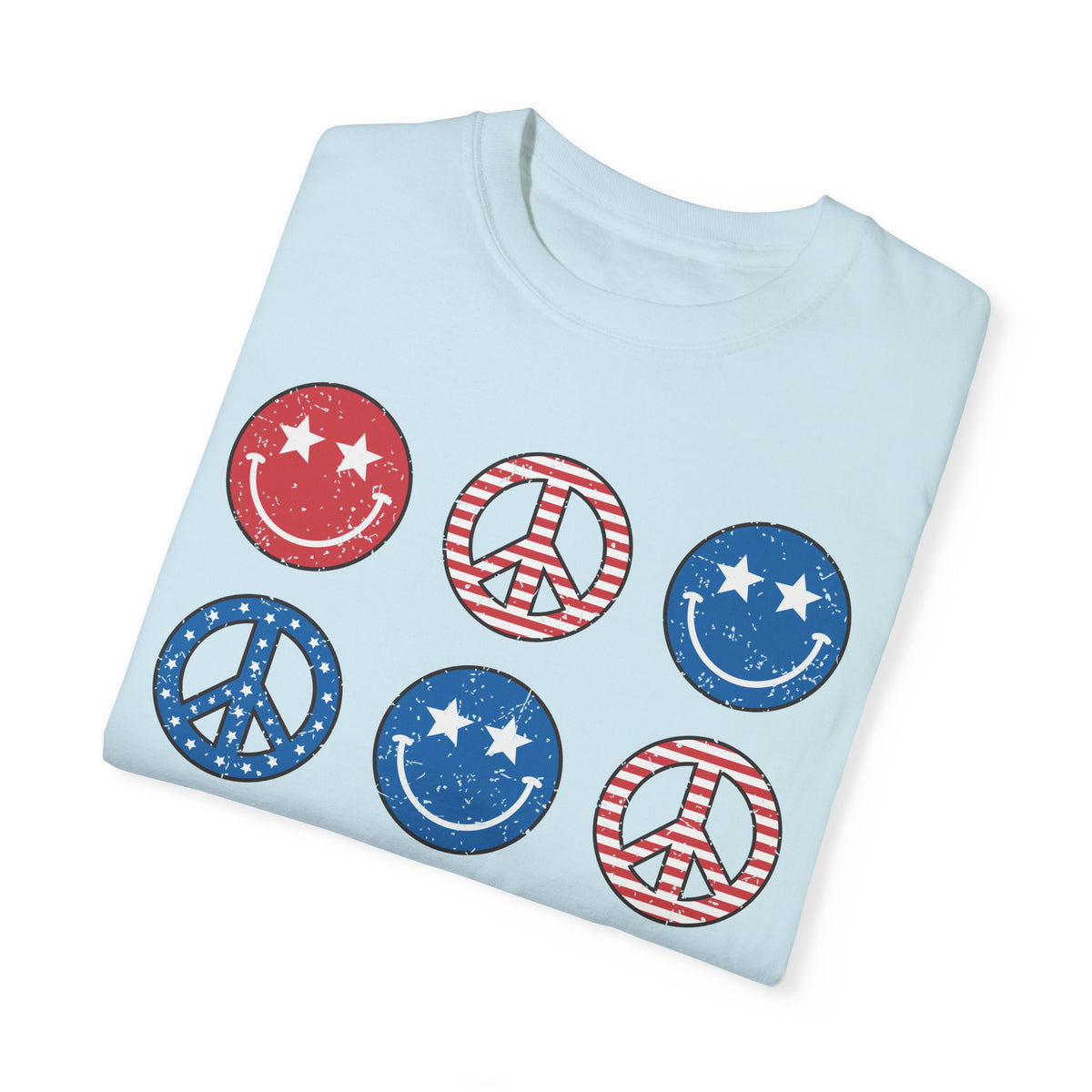Patriotic Smiles Comfort Colors Unisex Garment-Dyed T-shirt