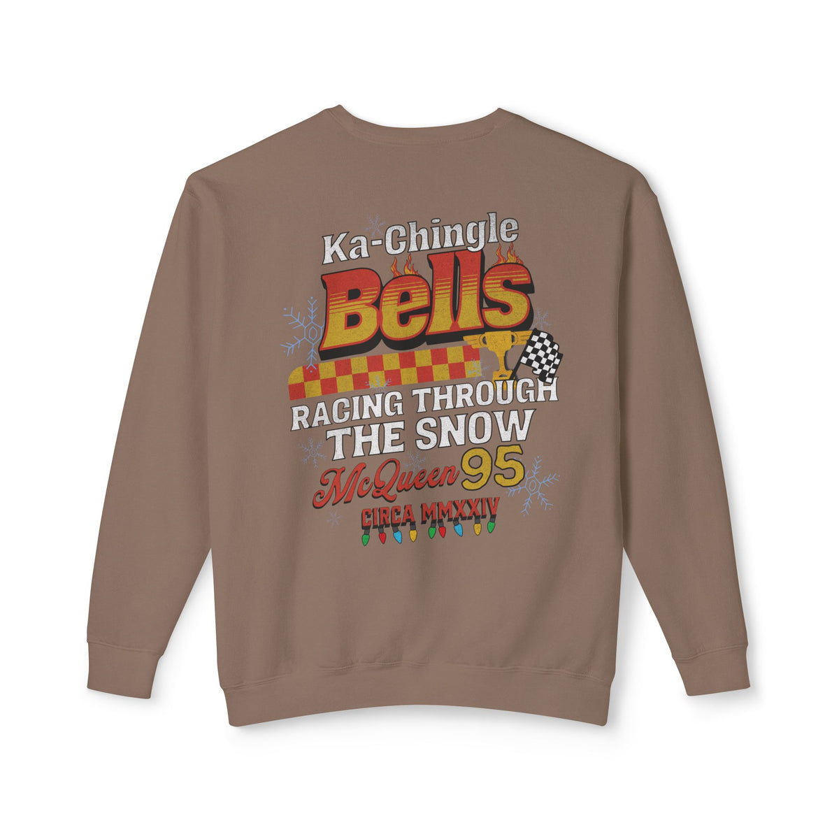 Ka-Chingle Bells Unisex Lightweight Comfort Colors Crewneck Sweatshirt