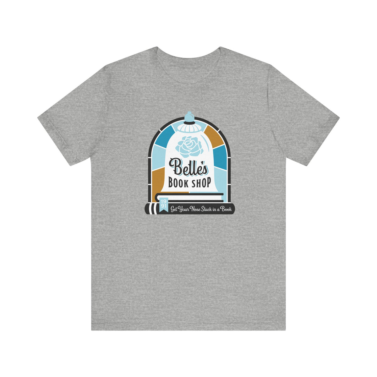 Belle's Book Shop Bella Canvas Unisex Jersey Short Sleeve Tee