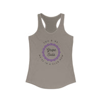 You &  Me We're in a Club Women's Next Level Ideal Racerback Tank