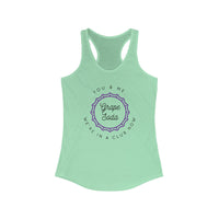 You &  Me We're in a Club Women's Next Level Ideal Racerback Tank