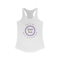 You &  Me We're in a Club Women's Next Level Ideal Racerback Tank