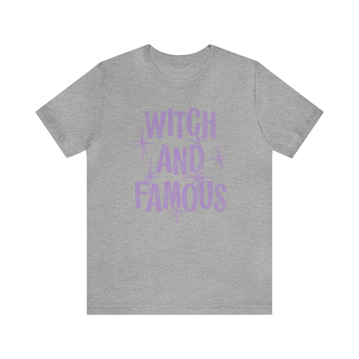 Witch and Famous Bella Canvas Unisex Jersey Short Sleeve Tee