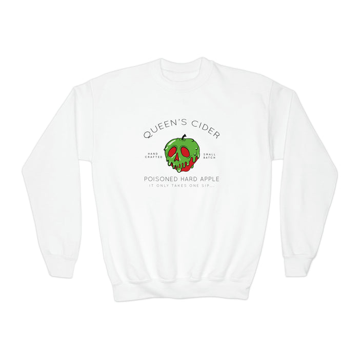 Queen’s Cider Gildan Youth Crewneck Sweatshirt