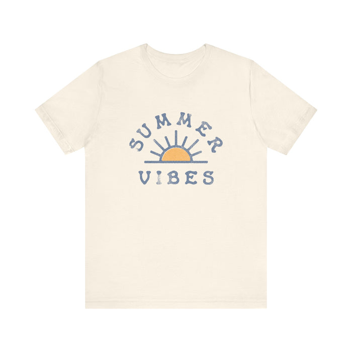 Summer Vibes Bella Canvas Unisex Jersey Short Sleeve Tee