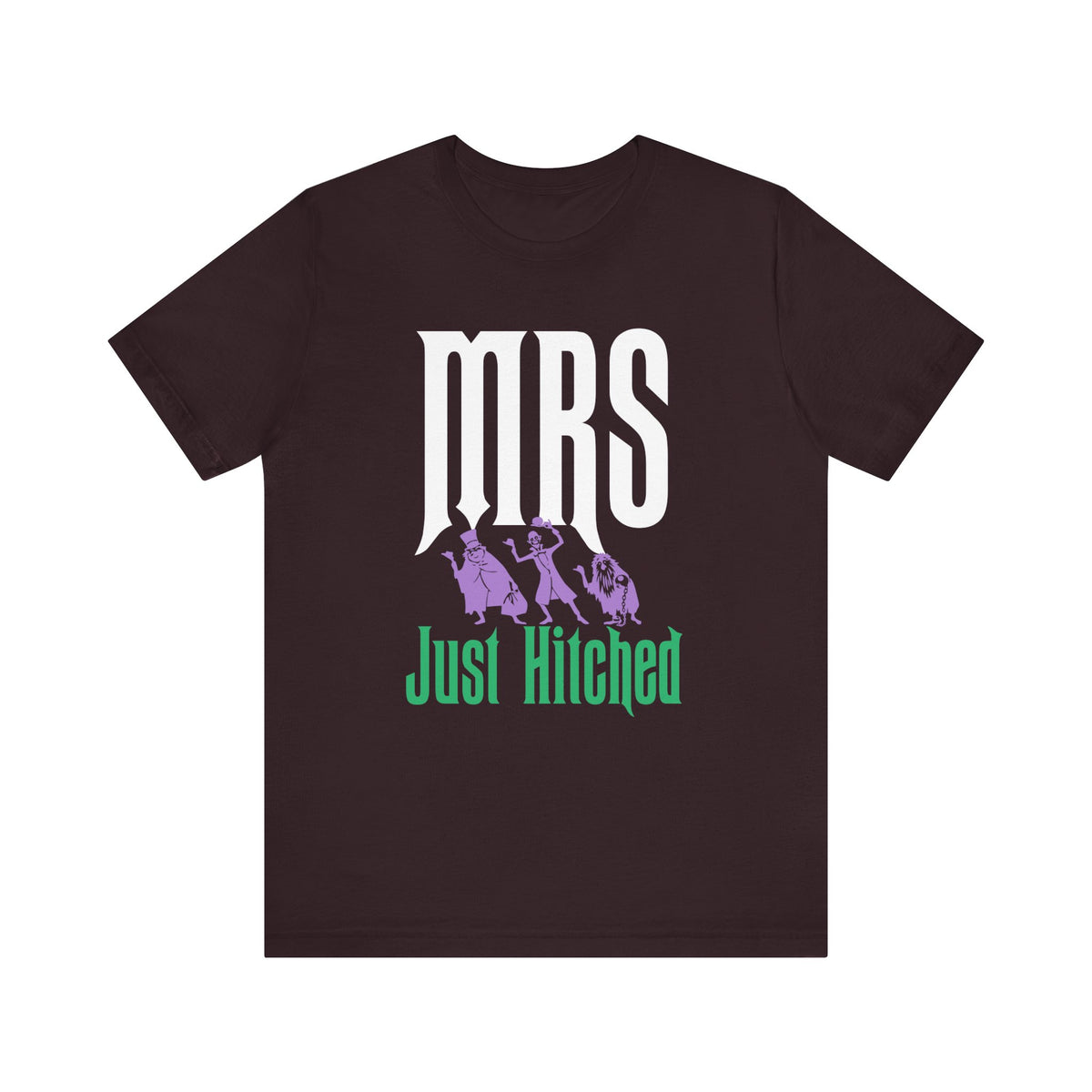 Mrs. Just Hitched Bella Canvas Unisex Jersey Short Sleeve Tee