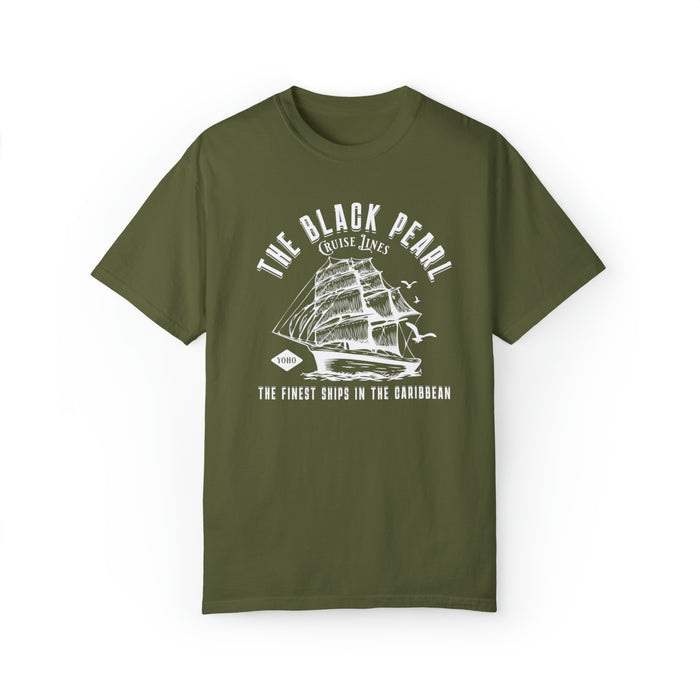 Black Pearl Cruise Lines Comfort Colors Unisex Garment-Dyed T-shirt