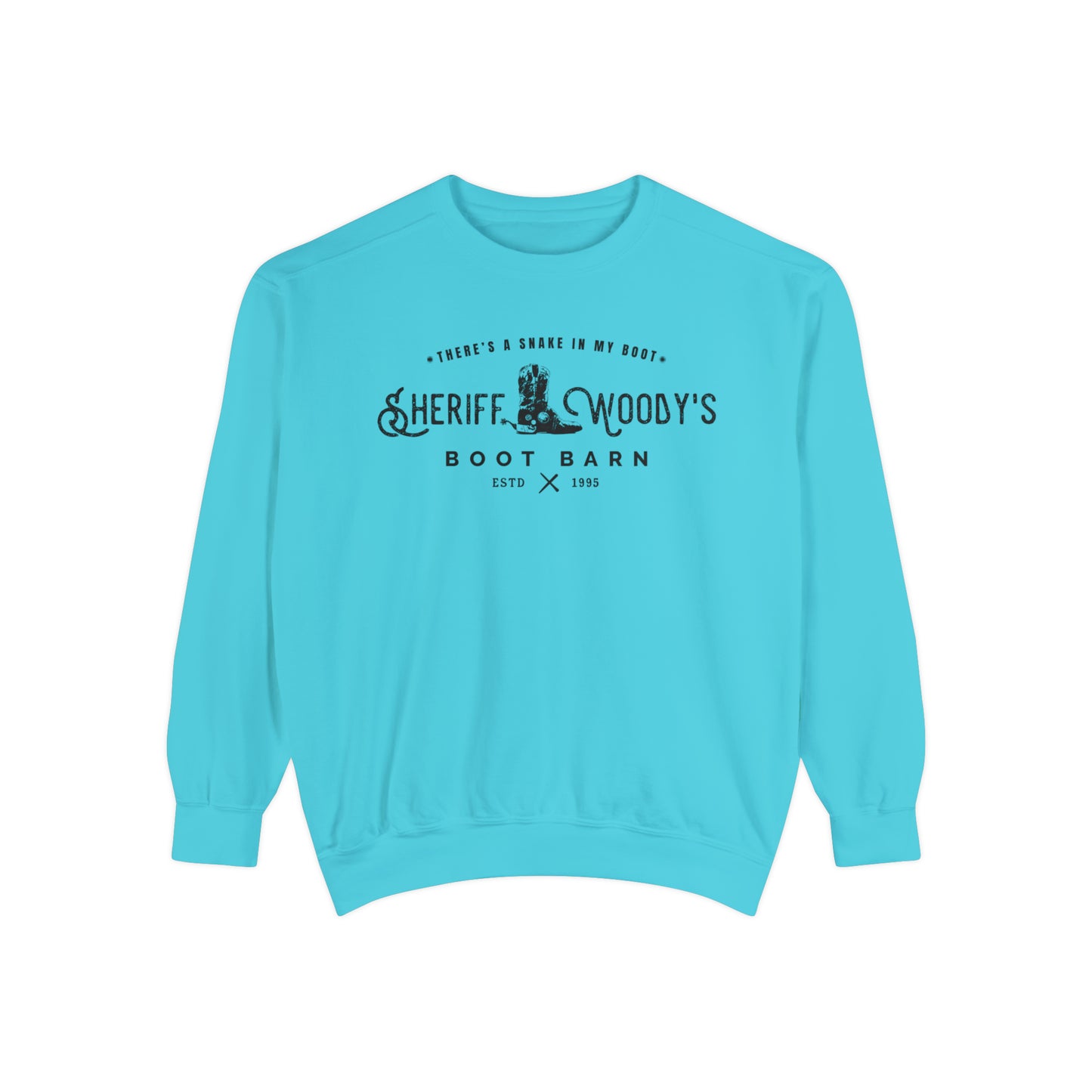 Sheriff Woody's Boot Barn Comfort Colors Unisex Garment-Dyed Sweatshirt