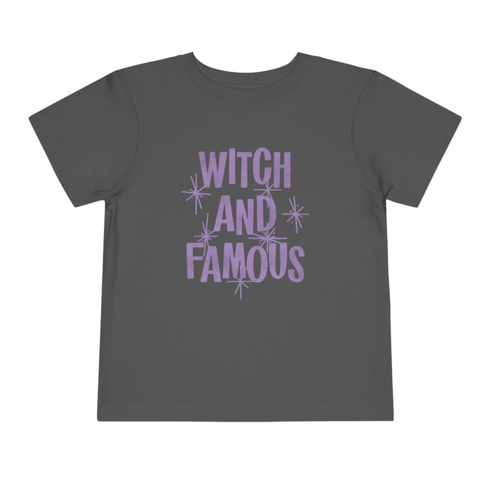 Witch and Famous Bella Canvas Toddler Short Sleeve Tee