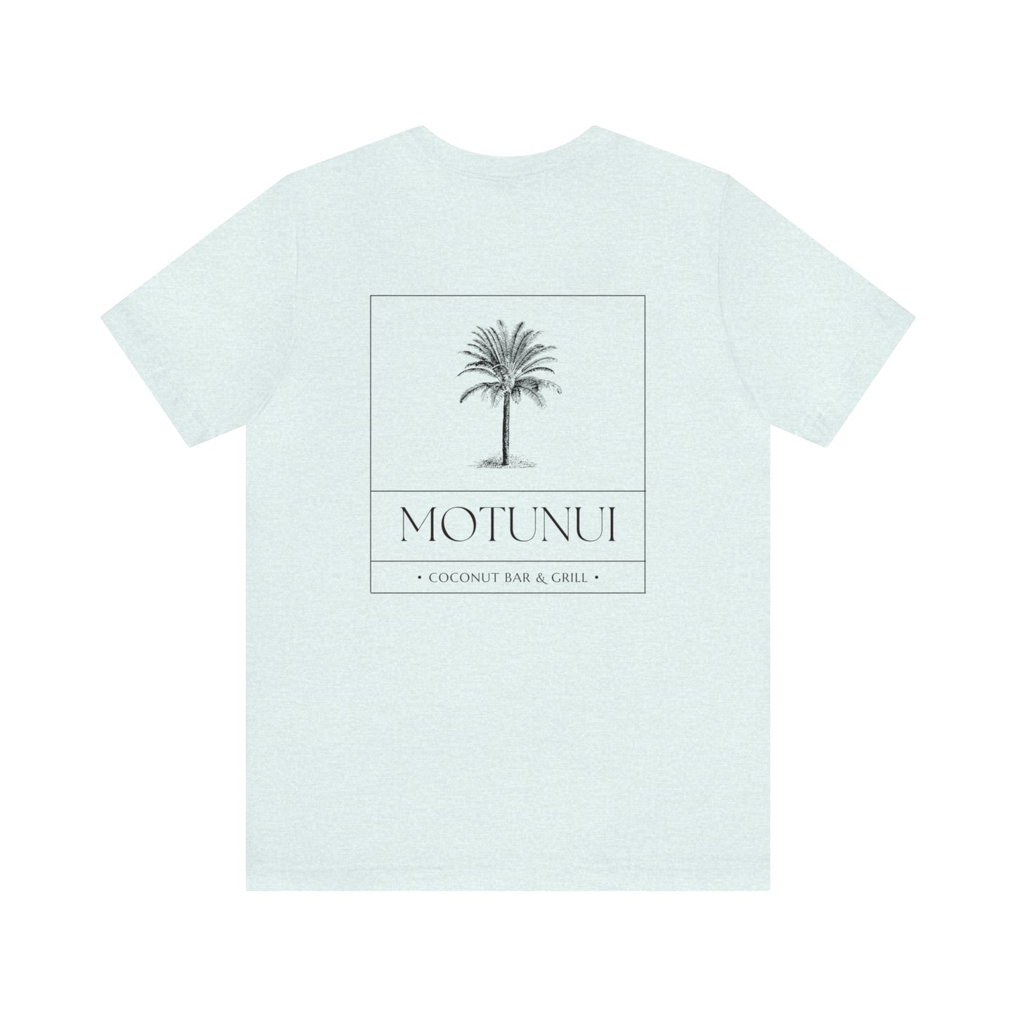 Motunui Coconut Bar and Grill Bella Canvas Unisex Jersey Short Sleeve Tee