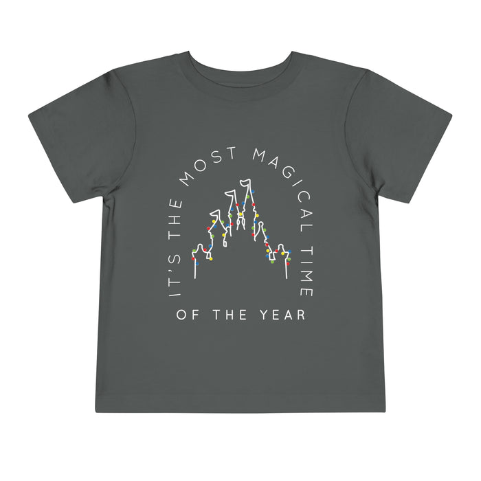 Most Magical Time Of The Year Bella Canvas Toddler Short Sleeve Tee