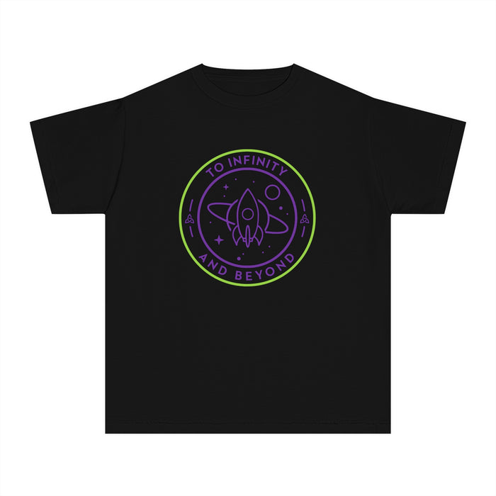 To Infinity And Beyond Comfort Colors Youth Midweight Tee