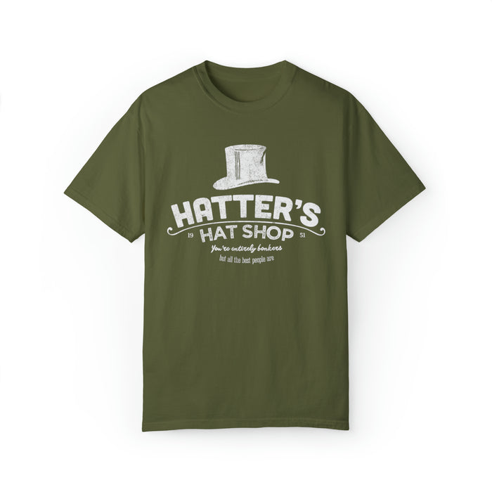 Hatter's Hat Shop Comfort Colors Unisex Garment-Dyed T-shirt