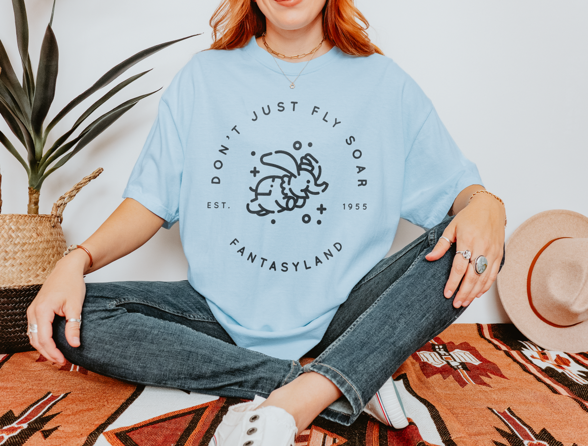 Don't Just Fly, Soar Comfort Colors Unisex Garment-Dyed T-shirt