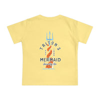 Triton's Mermaid Security Bella Canvas Baby Short Sleeve T-Shirt