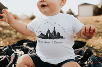 Oh What Fun It Is To Ride Bella Canvas Baby Short Sleeve T-Shirt
