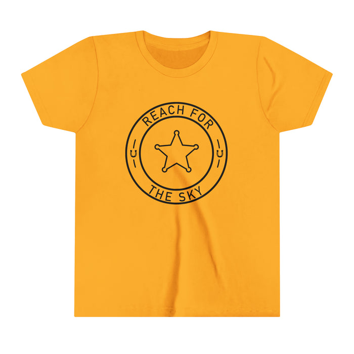 Reach For The Sky Bella Canvas Youth Short Sleeve Tee