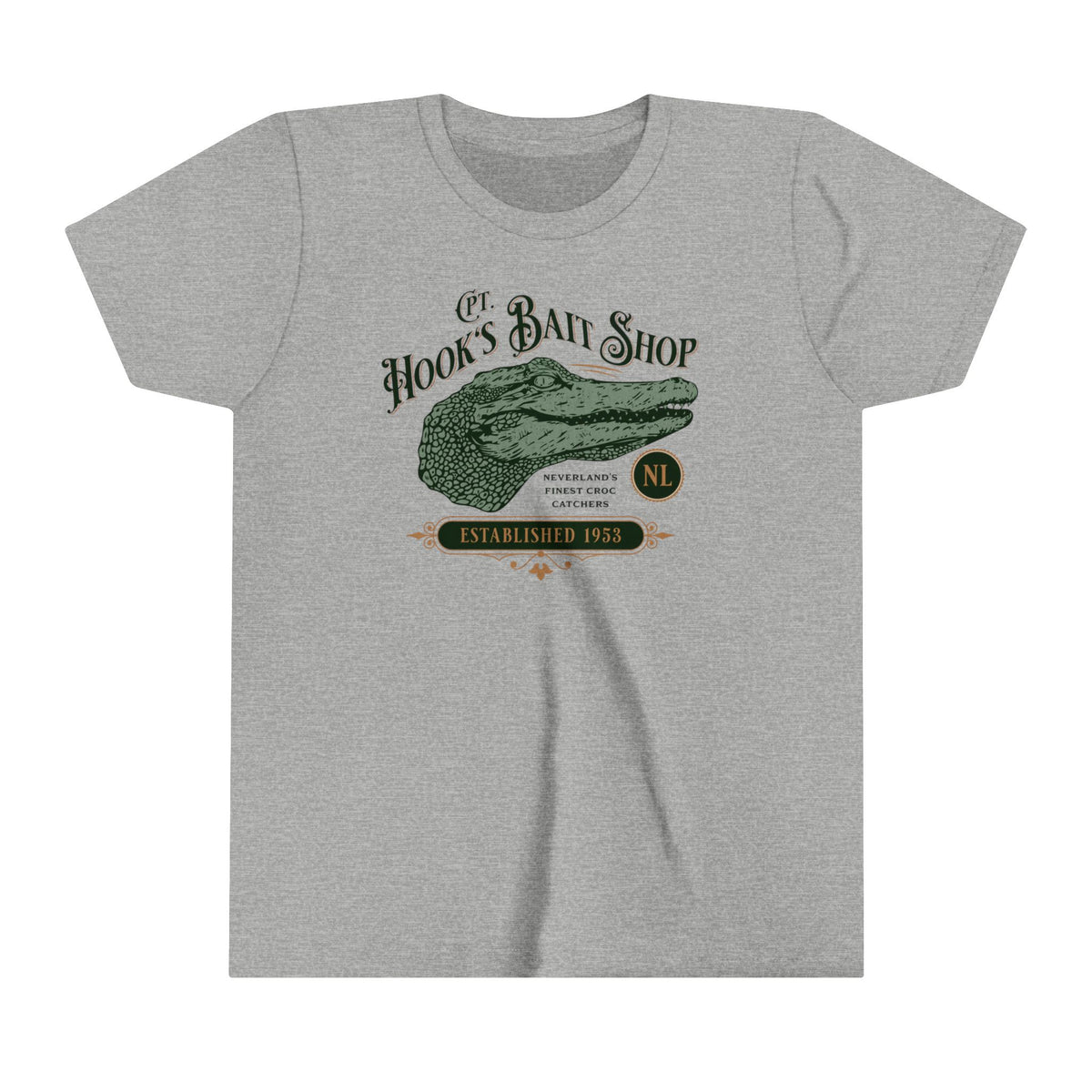 Captain Hook’s Bait Shop Bella Canvas Youth Short Sleeve Tee