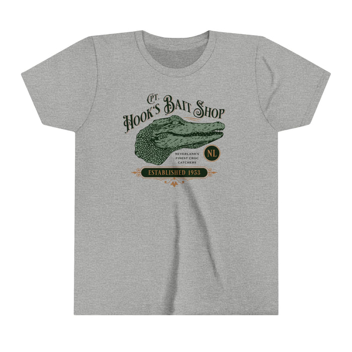 Captain Hook’s Bait Shop Bella Canvas Youth Short Sleeve Tee