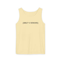 Walt's Version Unisex Comfort Colors Garment-Dyed Tank Top