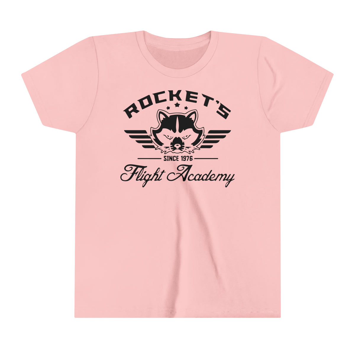 Rocket's Flight Academy Post Bella Canvas Youth Short Sleeve Tee