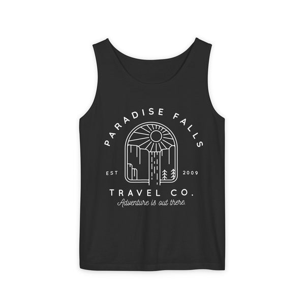 Paradise Falls Unisex Garment-Dyed Tank Top