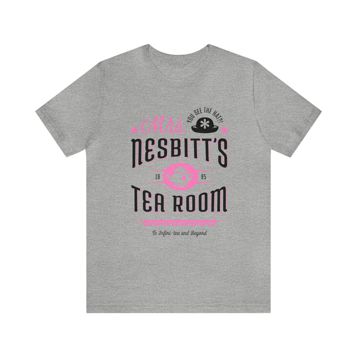 Mrs. Nesbitt’s Tea House Bella Canvas Unisex Jersey Short Sleeve Tee