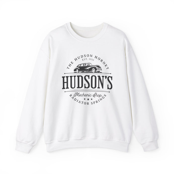 Hudson's Mechanic Shop Gildan Unisex Heavy Blend™ Crewneck Sweatshirt