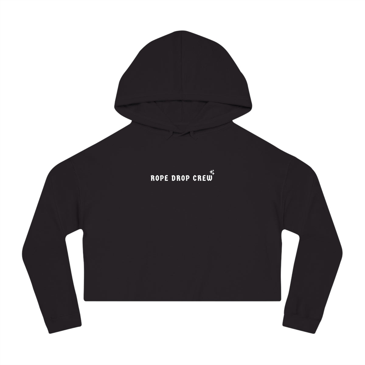 Rope Drop Crew Women’s Cropped Hooded Sweatshirt