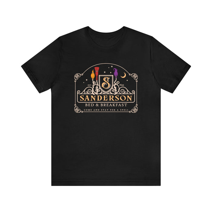 Sanderson Bed And Breakfast Bella Canvas Unisex Jersey Short Sleeve Tee