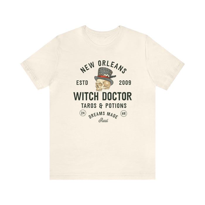 New Orleans Witch Doctor Bella Canvas Unisex Jersey Short Sleeve Tee