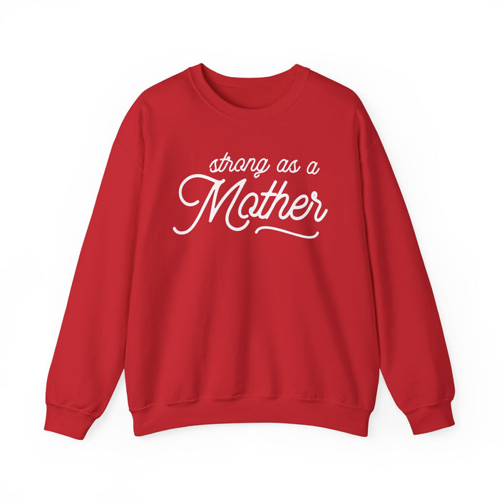 Strong As A Mother Gildan Unisex Heavy Blend™ Crewneck Sweatshirt